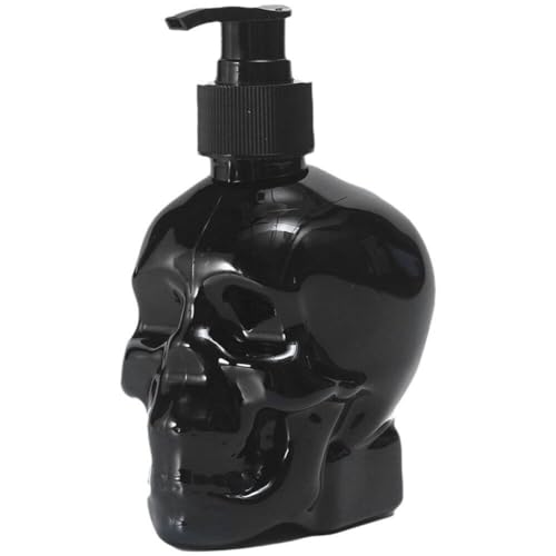 Muteitt Totenkopf-seifenspender, Halloween-seifenspender, Nachfüllbarer Flüssiger Handseifenspender Für Badezimmer, Küche, Halloween-Dekoration von Muteitt