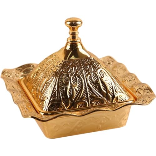 Muteitt Türkische Bonbonniere Im Europäischen Stil, Goldene Bonbonheber, Zuckerdose, Servierschale, Glas, Snacks, Servierschalen Deckel Für Küchenbuffet, Hochzeitsdekoration Muteitt Türkische Bonbonniere Im Europäischen Stil, Goldene Bonbonheber, Zuckerdose, Servierschale, Glas, Snacks, Servierschalen Deckel Für Küchenbuffet, Hochzeitsdekoration von Muteitt