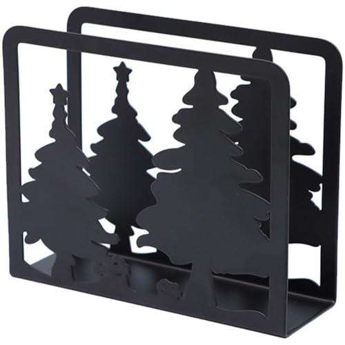 Muteitt Weihnachts-serviettenhalter, Weihnachtsbaum-elch-serviettenständer, Taschentuchspender, Tisch-papierservietten-Organizer, Weihnachtsparty-Dekoration Für Zuhause, Restaurant von Muteitt