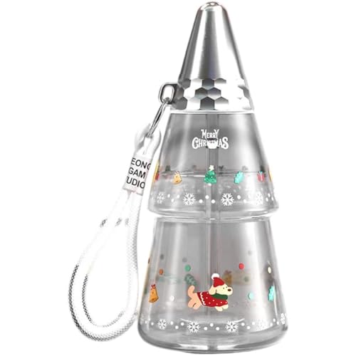 Muteitt Weihnachtsbecher, Wiederverwendbar, Weihnachtsbaum-Form, Urlaubs-trinkbecher Deckel, Kaffee-/Tee-trinkflasche, Weihnachts-wasserflasche Für Die Weihnachtsfeier Muteitt Weihnachtsbecher, Wiederverwendbar, Weihnachtsbaum-Form, Urlaubs-trinkbecher Deckel, Kaffee-/Tee-trinkflasche, Weihnachts-wasserflasche Für Die Weihnachtsfeier von Muteitt