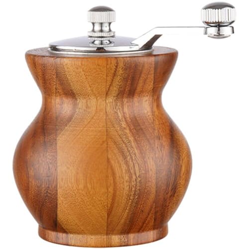 Salz- Und Pfeffermühle, Handkurbel, Holzpfeffermühle, Vasen-Stil, Verstellbare Mühle Keramikkern, Mühlen Für Den Küchengebrauch Salz- Und Pfeffermühle, Handkurbel, Holzpfeffermühle, Vasen-Stil, Verstellbare Mühle Keramikkern, Mühlen Für Den Küchengebrauch von Muteitt