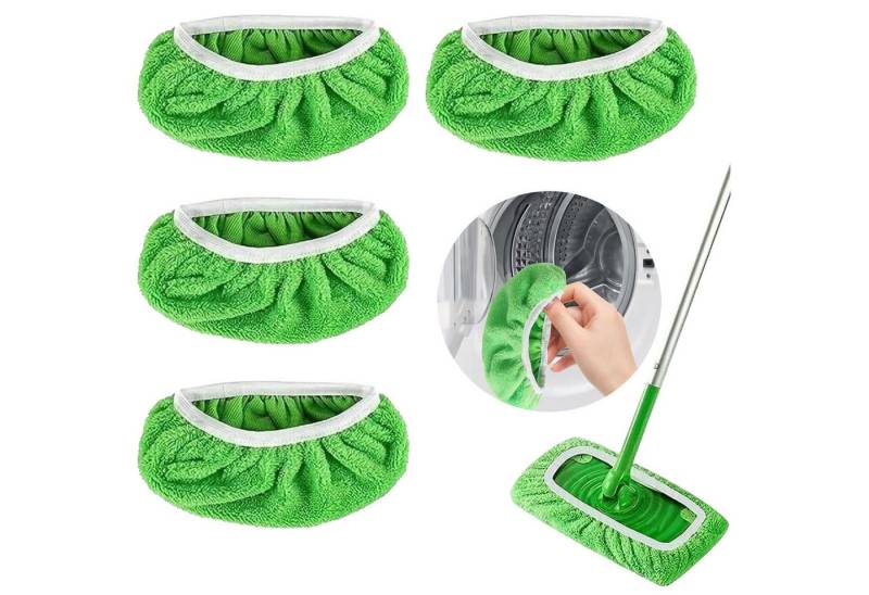 Mutig 4 Stück Wischmopp Bezug Ersatz,Waschbare für Swiffer Sweeper Mop Moppaufsatz (4 Stück, Für Haushalt Wohnung Hotel Auto Bodenreinigung,25.4x11.5CM, Waschbare,Vorteilspaket,Wiederverwendbare,Vielseitige Anwendung) Mutig 4 Stück Wischmopp Bezug Ersatz,Waschbare für Swiffer Sweeper Mop Moppaufsatz (4 Stück, Für Haushalt Wohnung Hotel Auto Bodenreinigung,25.4x11.5CM, Waschbare,Vorteilspaket,Wiederverwendbare,Vielseitige Anwendung) von Mutig