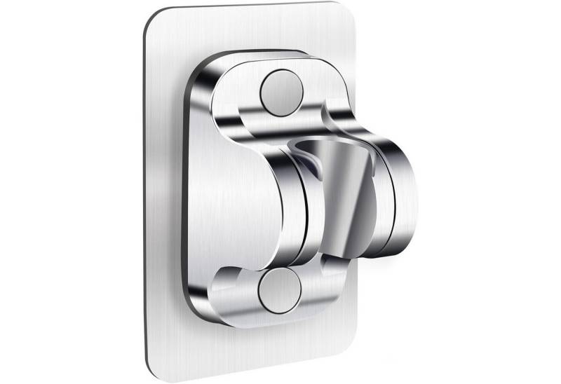 Mutig Brausegarnitur Handbrause Halterung, Duschkopfhalter Ohne Bohren, Stark Klebe Handbrause Halter Winkel Einstellbar von Mutig
