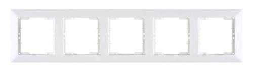 Mutlusan Candela 5-fach Rahmen horizontal weiss für 5 Module Mutlusan Candela 5-fach Rahmen horizontal weiss für 5 Module von Mutlusan