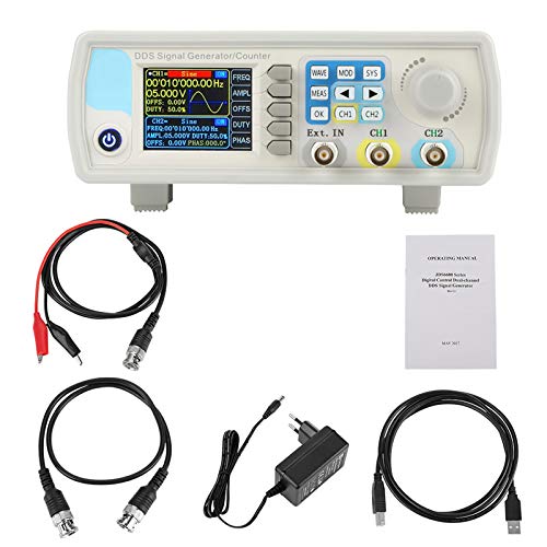 JDS6600 DDS-Signalgenerator ， Hochpräzisionszähler Digitalsteuerung Sinusfrequenz AC100-240V (US-Vorschriften60 Hz)(15HZ) von Mutuer