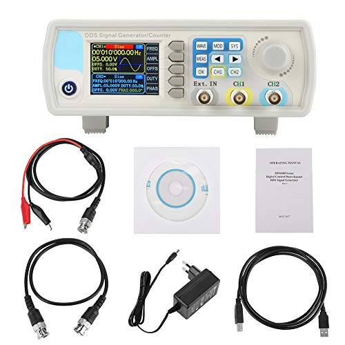 JDS6600 DDS-Signalgenerator ， Hochpräzisionszähler Digitalsteuerung Sinusfrequenz AC100-240V (US-Vorschriften60 Hz)(40HZ) von Mutuer