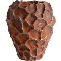 Muubs - Soil Vase, H 21,5 Ø 18 cm, rust von Muubs