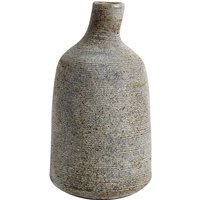 Muubs - Stain Vase large, grau / braun von Muubs
