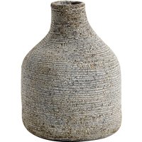 Muubs - Stain Vase small, grau / braun von Muubs