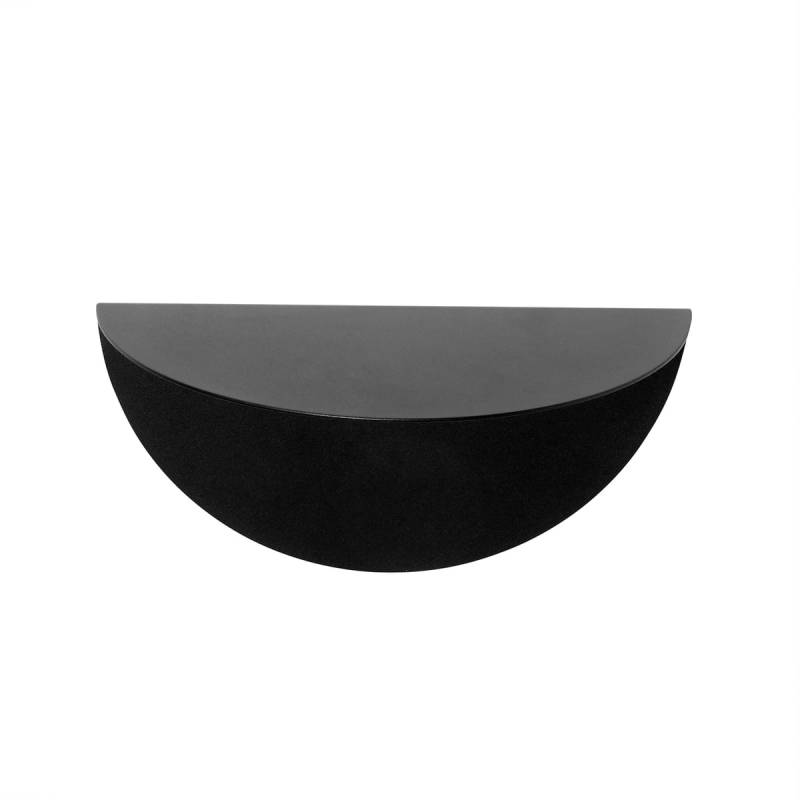 Muubs Wandablage Regal Ablage Wandregal Wandablage Eisen Schwarz 30x15cm B-Ware von Muubs