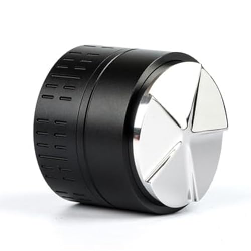 Muuoeou Kaffeeverteiler 54 Mm, Adaptive Espresso-Verteilerwerkzeuge, Selbstnivellierender Verteiler mit 5-Blatt-Basis von Muuoeou