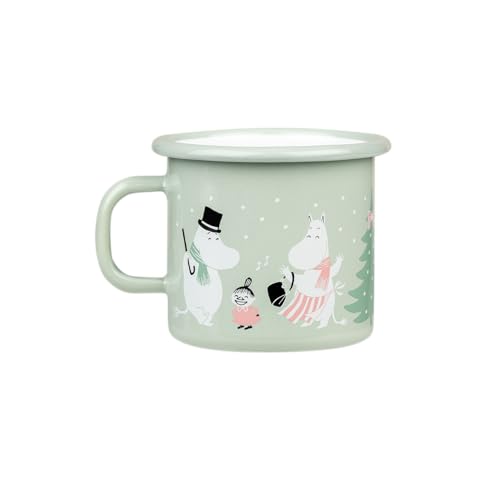 Moomin enamel mug Festive Spirits, 2,5 dl von Muurla