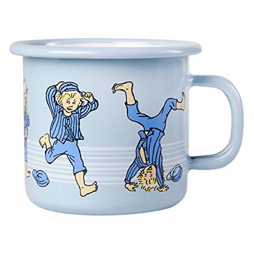 Muurla - Becher, Tasse - Emil - Blau - Emaille - 250 ml von Muurla