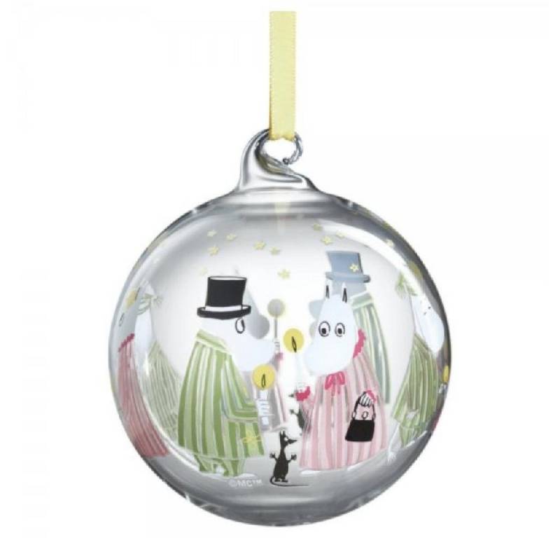 Muurla Christbaumschmuck Christbaumkugel Mumin Pyjamas (9 cm) von Muurla