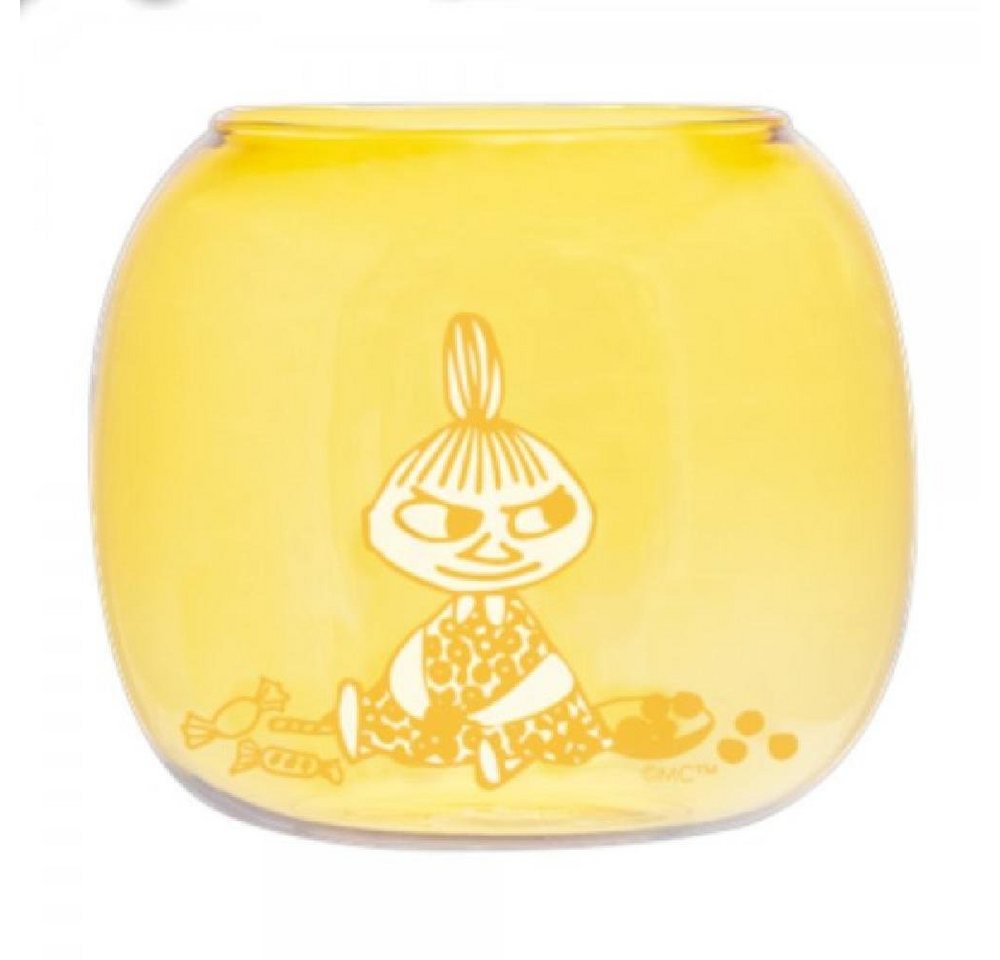 Muurla Kerzenhalter Teelichthalter Mumins Little My Yellow von Muurla