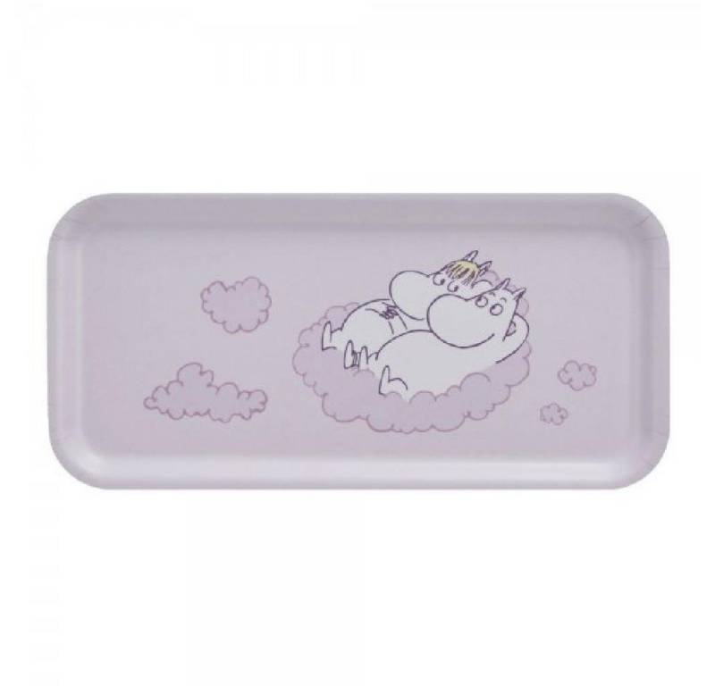Muurla Kindergeschirr-Set Tablett Moomin In The Clouds (27x13 cm) von Muurla