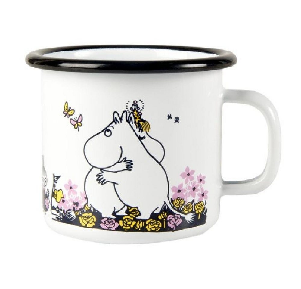 Muurla Kindergeschirr-Set Tasse Mumins Moomin Hug Weiß (250 ml) von Muurla