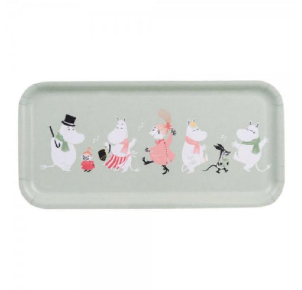 Muurla Tablett Tablett Moomin Festive Spirits (27x13 cm) von Muurla