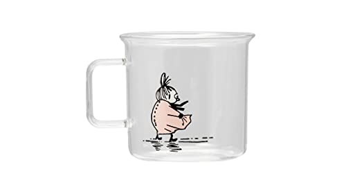 Muurla - Tasse, Kaffeetasse - Mumin Little My - Glas - Farbe: klar - 350 ml von Muurla