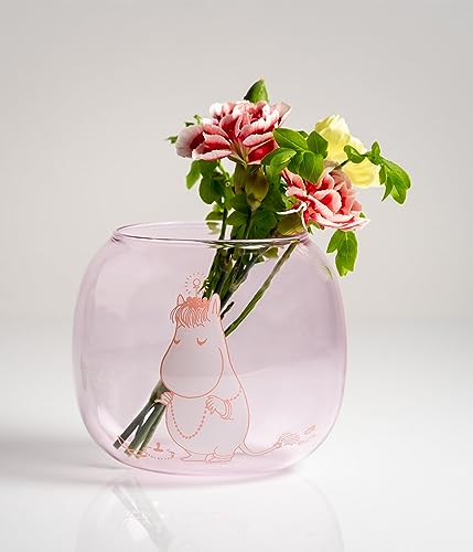 Muurla Tealight Holder Snorkmaiden, pink, Ø 11 cm, h 9,5 cm von Muurla