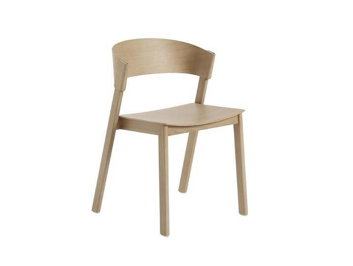 B-Ware Muuto Cover Side Chair Eiche Stuhl Esszimmerstuhl Wohnzimmerstuhl Holz B-Ware von Muuto
