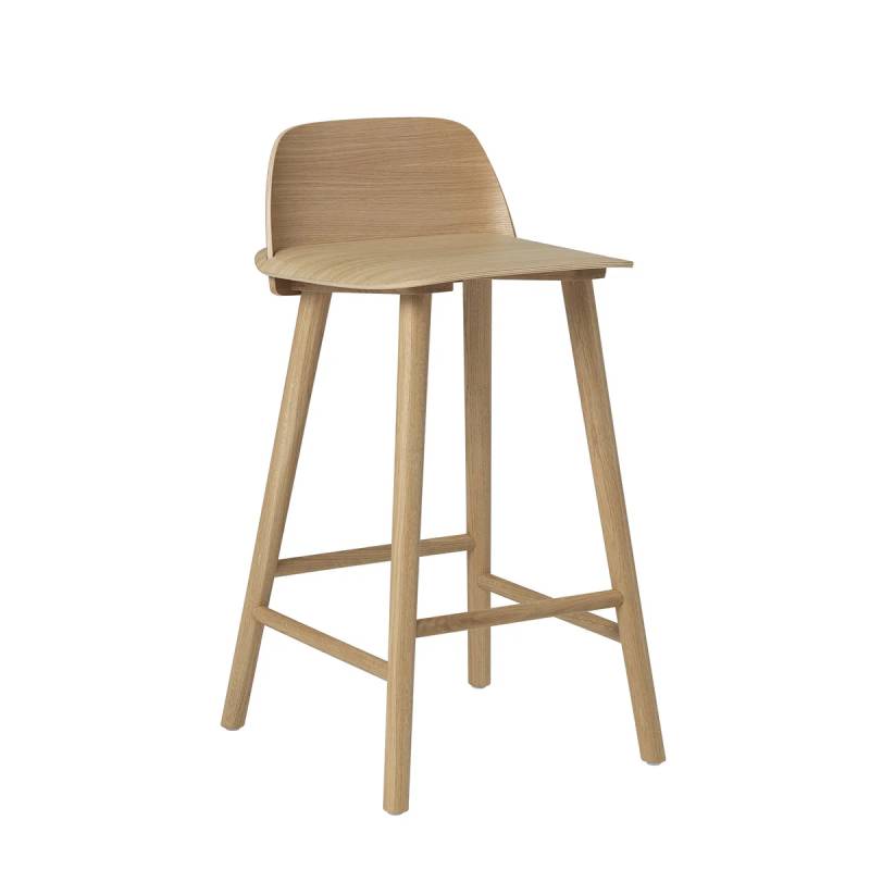 B-Ware Muuto Nerd Barhocker Sitzhocker Barstuhl Eiche Holzhocker H 65 Cm Hocker Möbel B-Ware Muuto Nerd Barhocker Sitzhocker Barstuhl Eiche Holzhocker H 65 Cm Hocker Möbel von Muuto