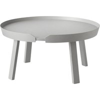 Couchtisch Around grey ⌀ 72 cm von Muuto