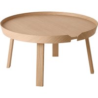 Couchtisch Around oak ⌀ 72 cm von Muuto