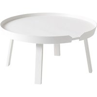 Couchtisch Around white ⌀ 72 cm von Muuto