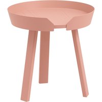 Beistelltisch Around small tan rose von Muuto