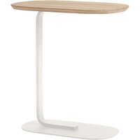 Beistelltisch Relate solid oak/off-white 60,5 cm H von Muuto