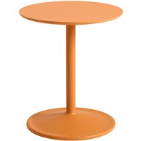 Beistelltisch Soft large orange/orange Ø 48 cm von Muuto