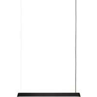 Deckenleuchte Linear Pendant Lamp black 87,2 cm L von Muuto