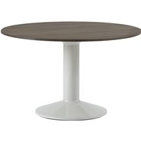 Esstisch Midst dark Oiled Oak/grey Ø 120 cm von Muuto