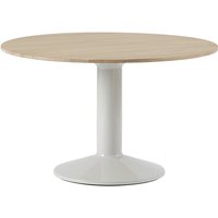 Esstisch Midst oiled oak/grey Ø 120 cm von Muuto