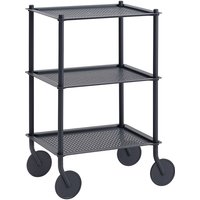 Flow Trolley 3-Layer blue-grey von Muuto