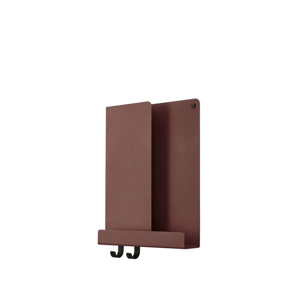 Muuto - Folded Shelves 29,5x40 Deep Red Muuto von Muuto