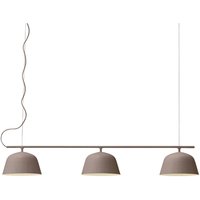 Deckenleuchte Ambit Rail Lamp taupe von Muuto