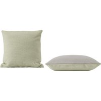 Kissen Mingle light green 35 cm x 55 cm von Muuto