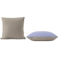 Kissen Mingle sand/lilac 45 cm x 45 cm von Muuto