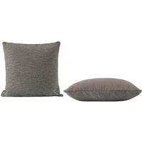 Kissen Mingle taupe 45 cm x 45 cm von Muuto