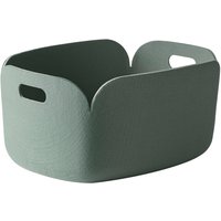 Korb Restore Basket dusty green von Muuto