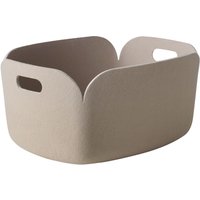 Korb Restore Basket sand von Muuto