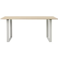 Muuto - 70/70 Esstisch, 170 x 85 cm, Eiche / grau von Muuto