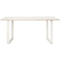 Muuto - 70/70 Esstisch, 170 x 85 cm, weiß (Laminat) von Muuto