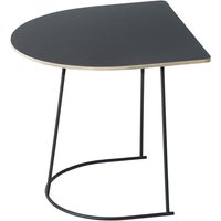Muuto - Airy Coffee Table, Half Size, schwarz von Muuto