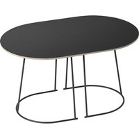 Muuto - Airy Couchtisch, klein, schwarz von Muuto