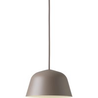 Muuto - Ambit Pendelleuchte Ø 16,5 cm, taupe von Muuto