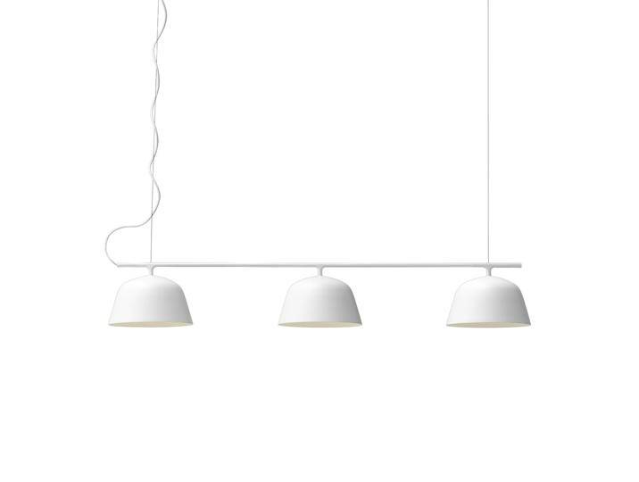 Muuto Ambit Rail Pendelleuchte, weiß von Muuto