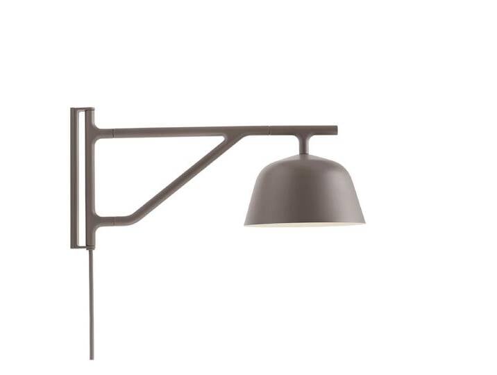 Muuto Ambit Wandleuchte, taupe von Muuto